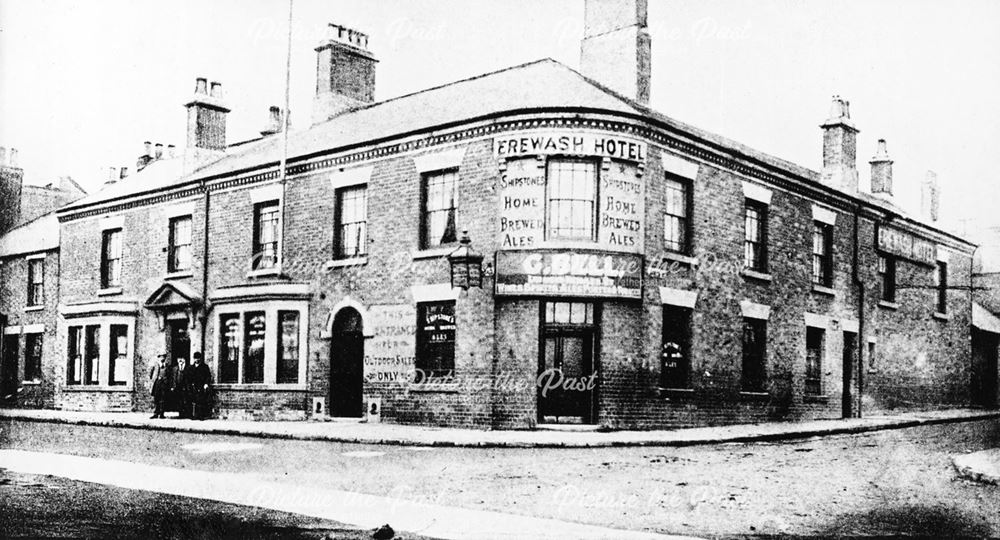 Erewash Hotel, Station Road, Langley Mill, c 1900s