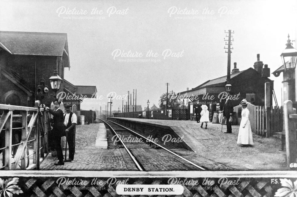 Denby Train Station, c 1910