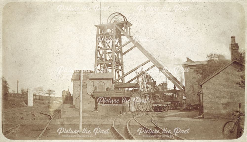 Shipley Kilburn Pit with Woodside Colliery in the Background, Shipley