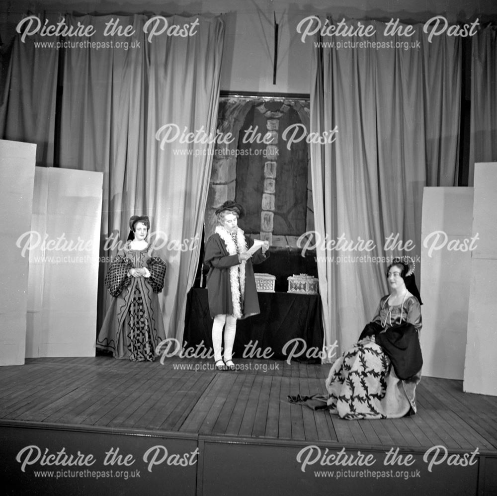 Performance of The Merchant of Venice, Herbert Strutt School, Belper