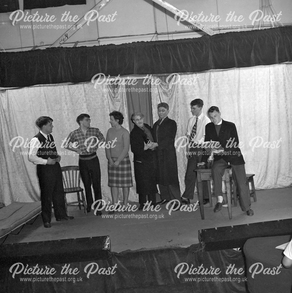 Play at Herbert Strutt School, Derby Road, Belper, 1960