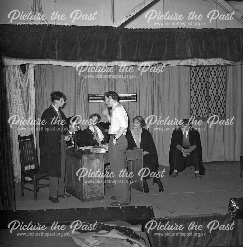 Play at Herbert Strutt School, Derby Road, Belper, 1960