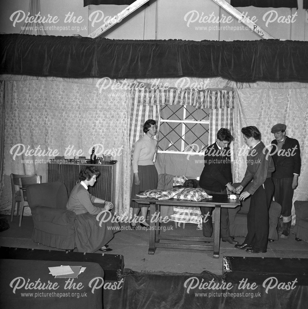 Play at Herbert Strutt School, Derby Road, Belper, 1960