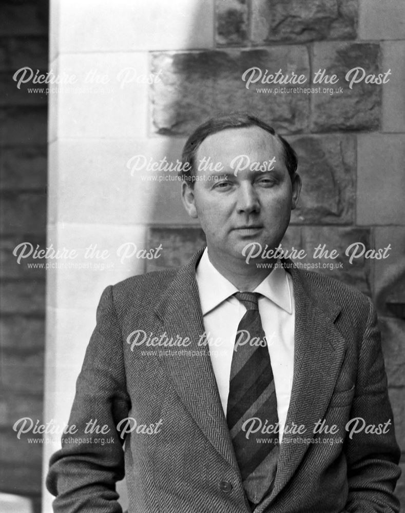 Portrait of Teacher, Herbert Strutt School, Derby Road, Belper, 1960