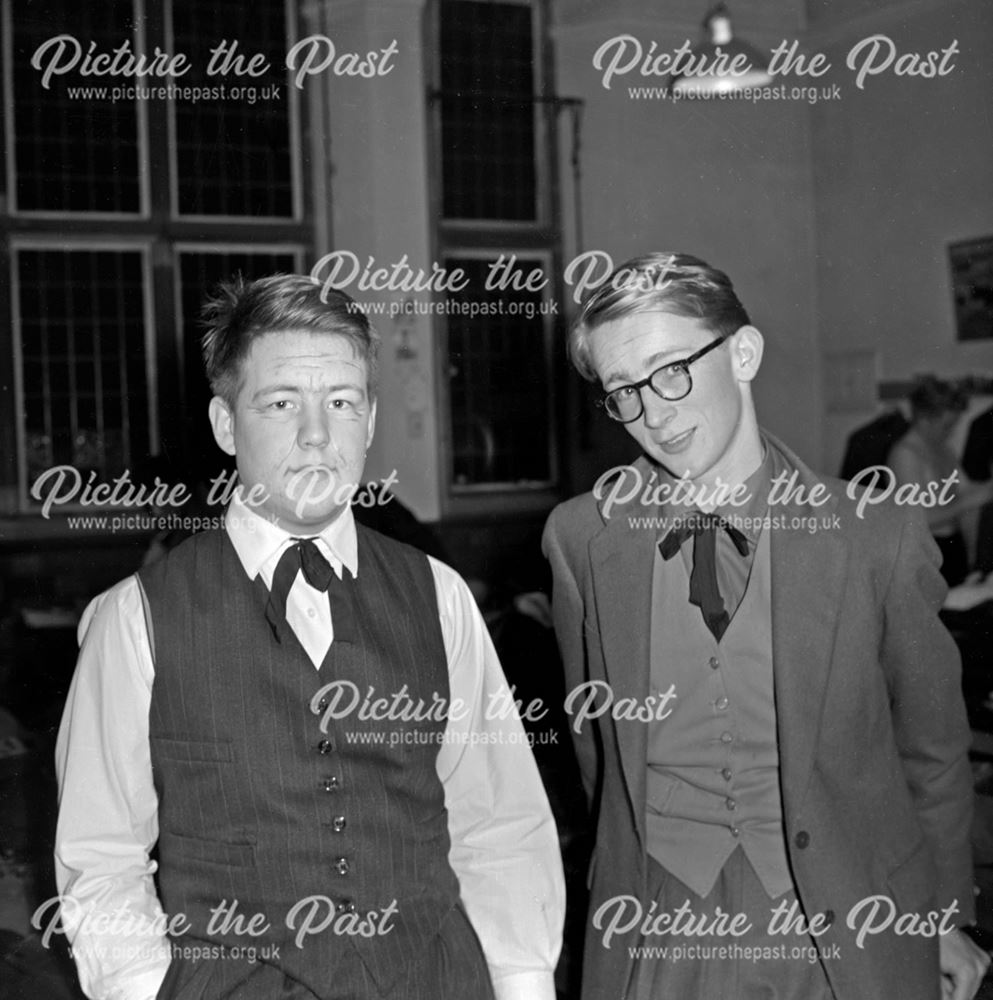 Portrait of Characters from 'Our Town', Herbert Strutt School, Derby Road, Belper, c 1960s ?