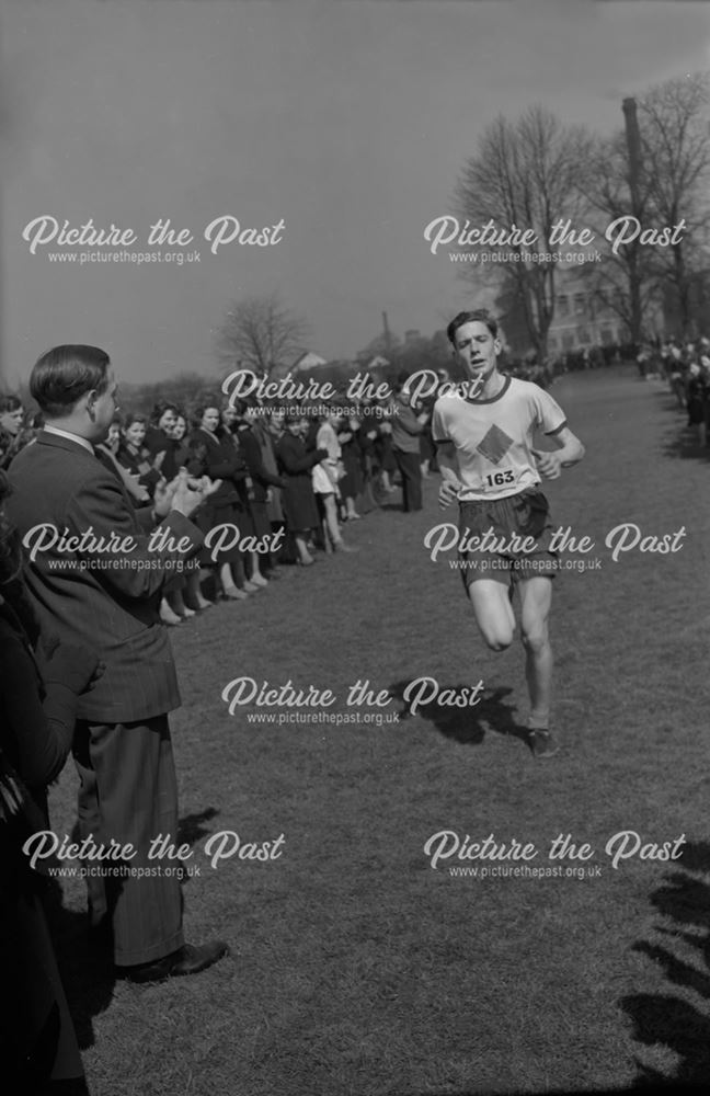 Cross Country, Herbert Strutt School, Derby Road, Belper, 1958