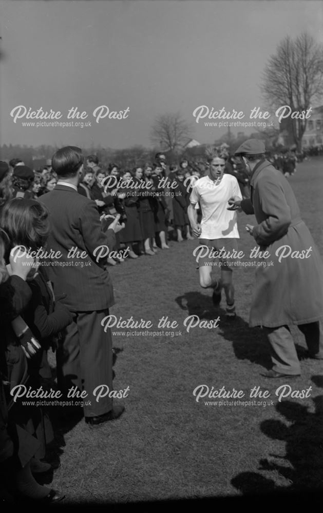 Cross Country, Herbert Strutt School, Derby Road, Belper, 1958