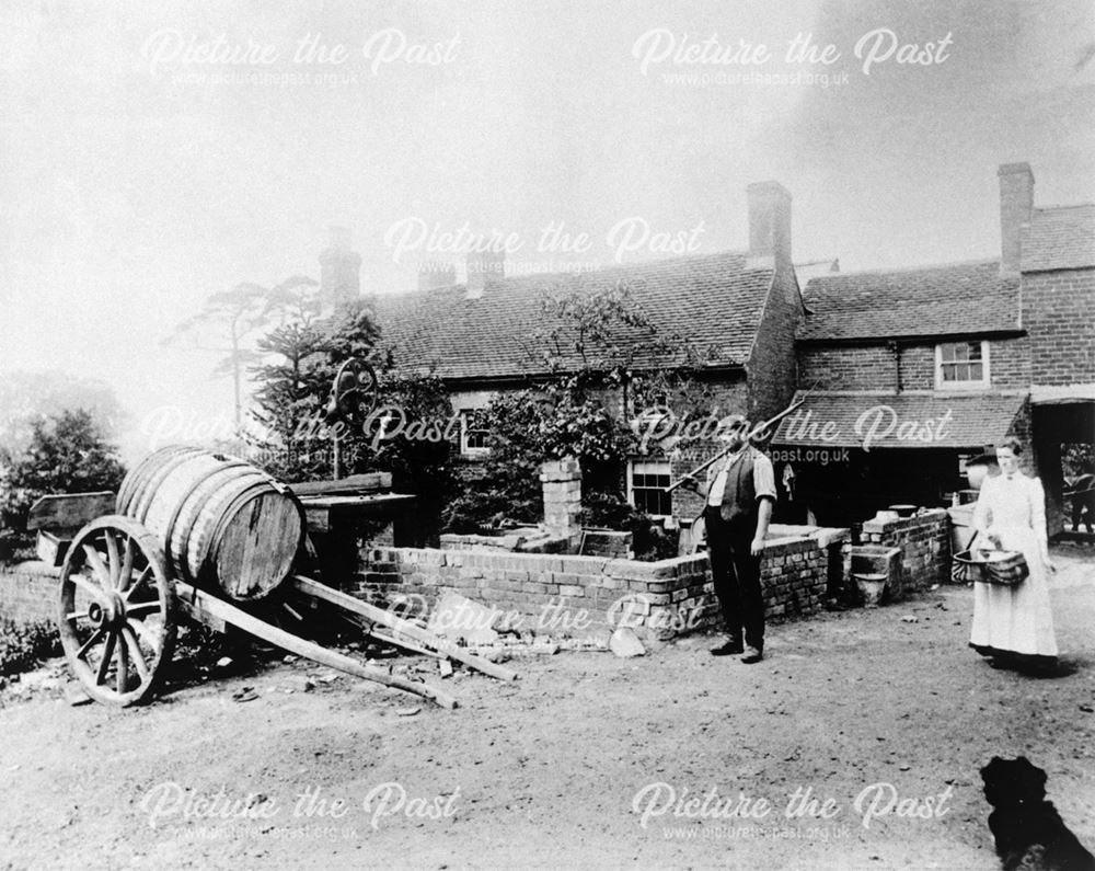 Samuel Woolley, Tenant of Hill Farm, Denby, 1898