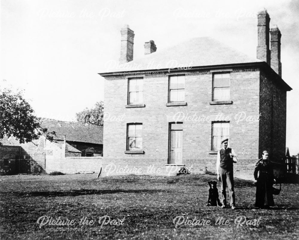 Marehay Hall Farm with Tenant William Crooks, Denby, 1898