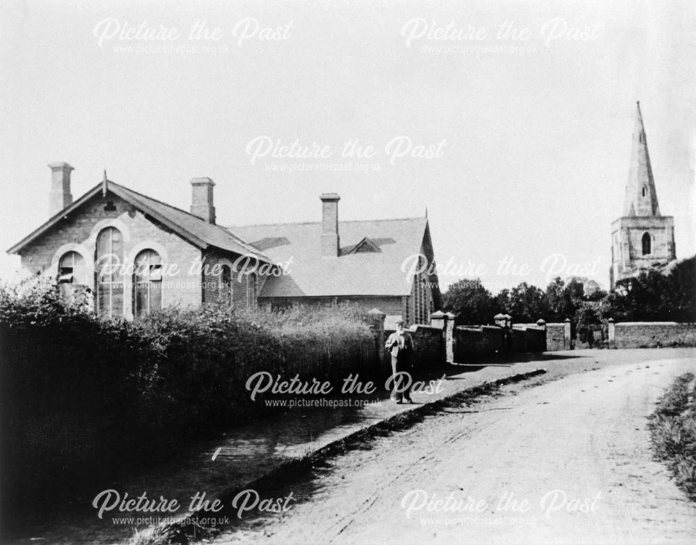 Denby Free School, Church Street, Denby, 1898