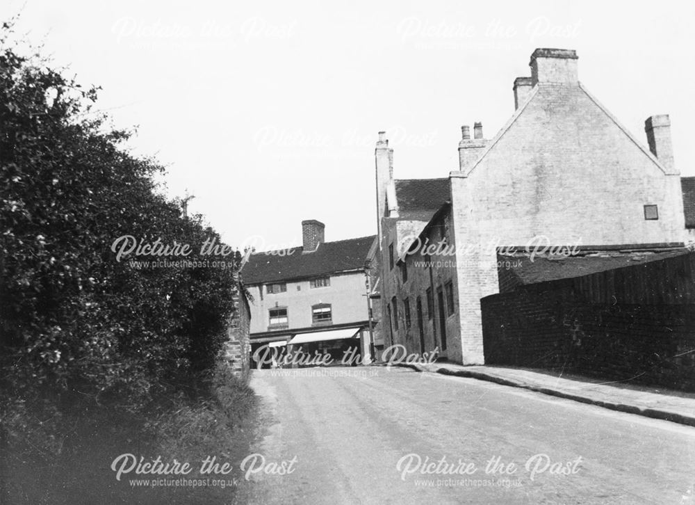 Hands Road Looking to Church Street Junction, Heanor, c 1930