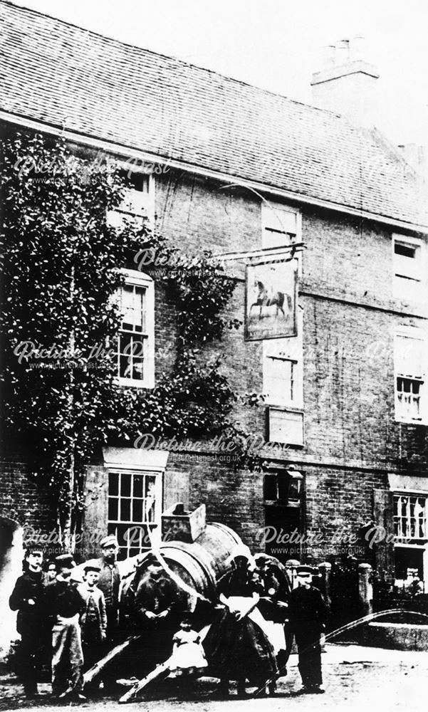 The King of Prussia PH, Market Street, Heanor, c 1890s