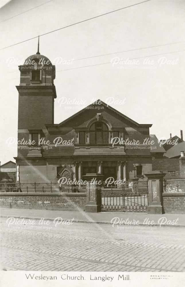 Wesleyan Church, Station Road, Langley Mill, c 1910