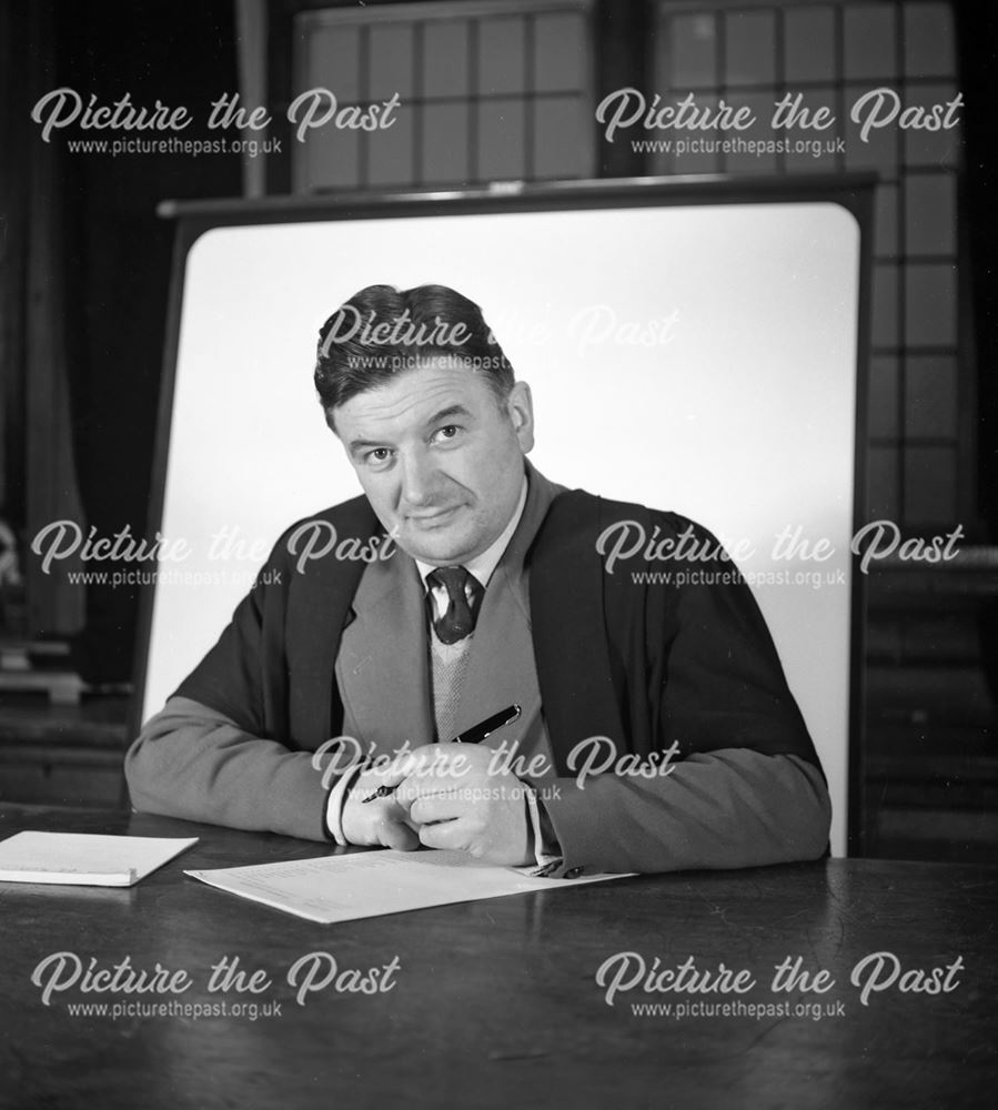 Headmaster, Herbert Strutt School, Derby Road, Belper, c 1960s