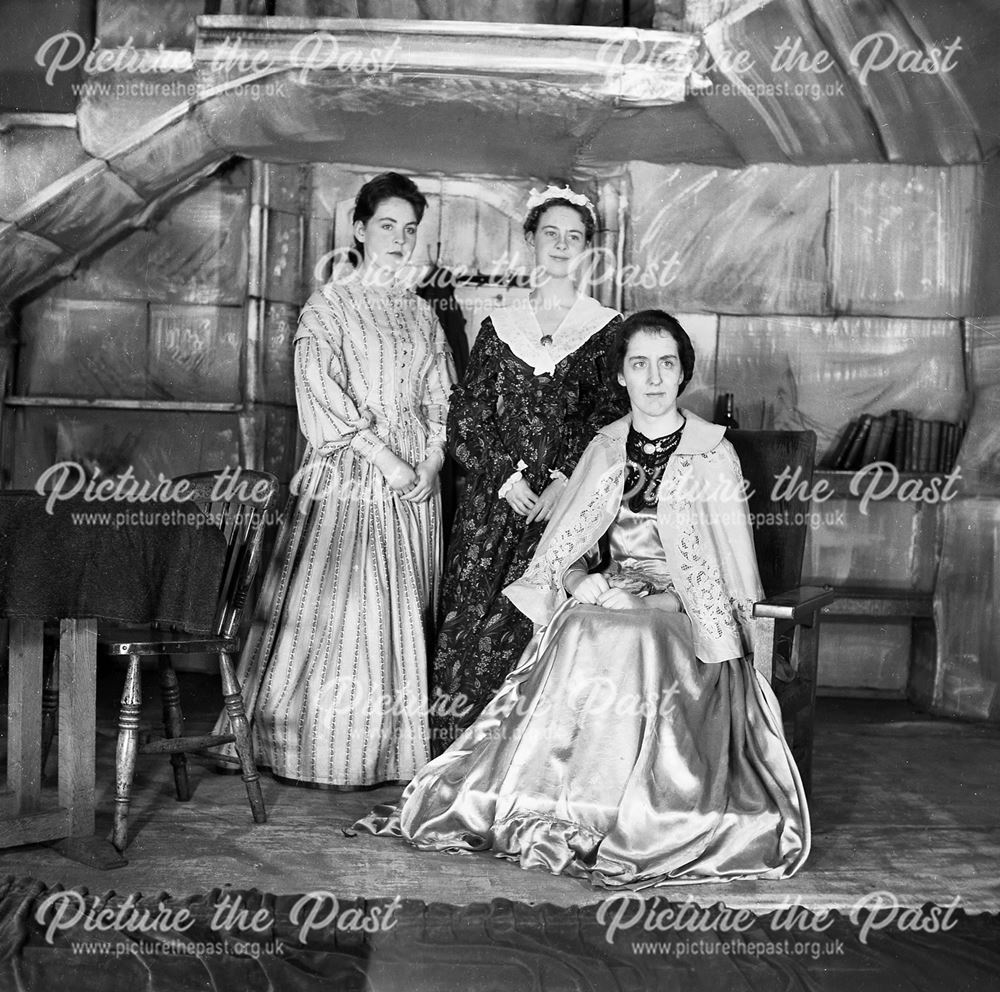 Portrait of Characters from Thunder Rock, Herbert Strutt School, Derby Road, Belper, c 1960s