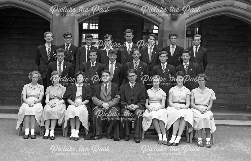 Class Portrait?, Herbert Strutt School, Derby Road, Belper, c 1960s