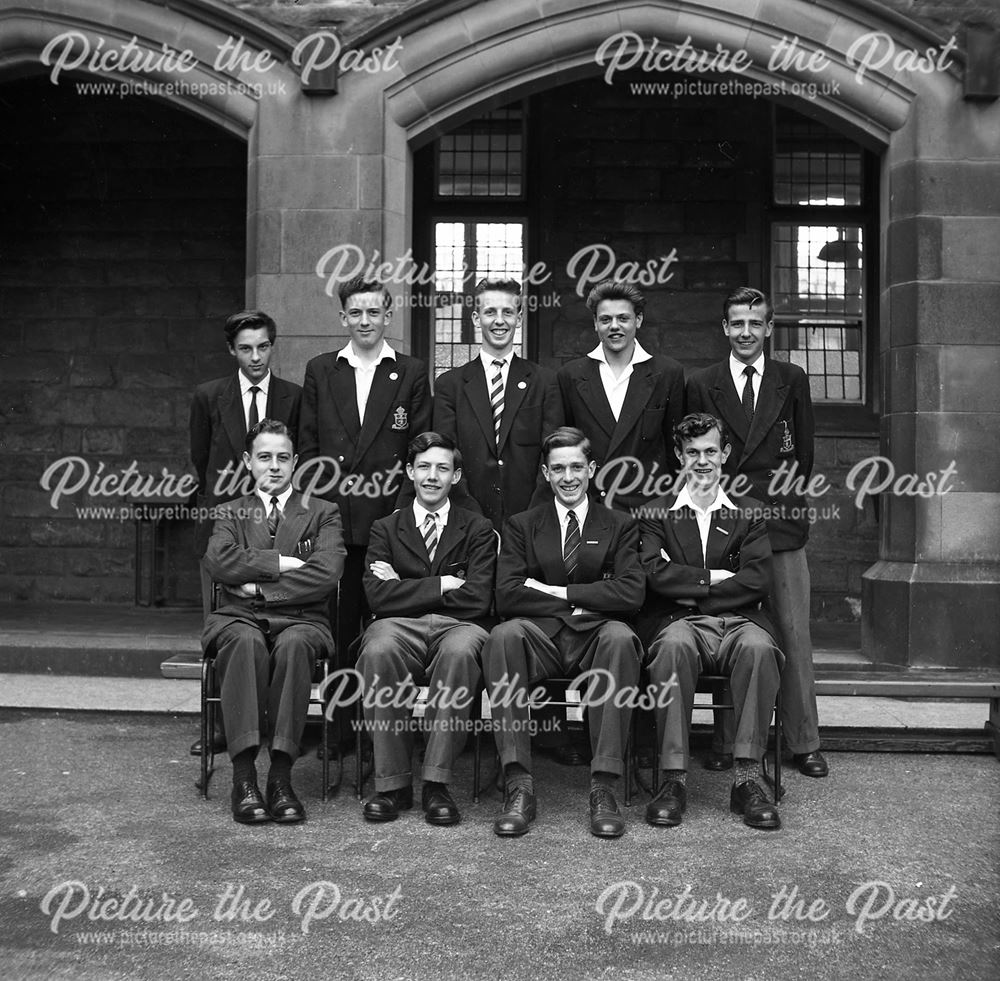 Portrait of Unknown Pupils, Herbert Strutt School, Derby Road, Belper, 1960s