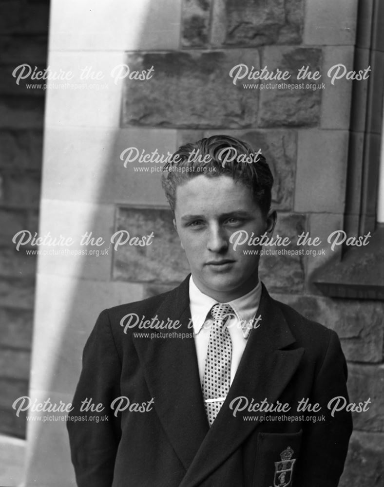 Portrait of Unknown Pupil, Herbert Strutt School, Derby Road, Belper, c 1960s