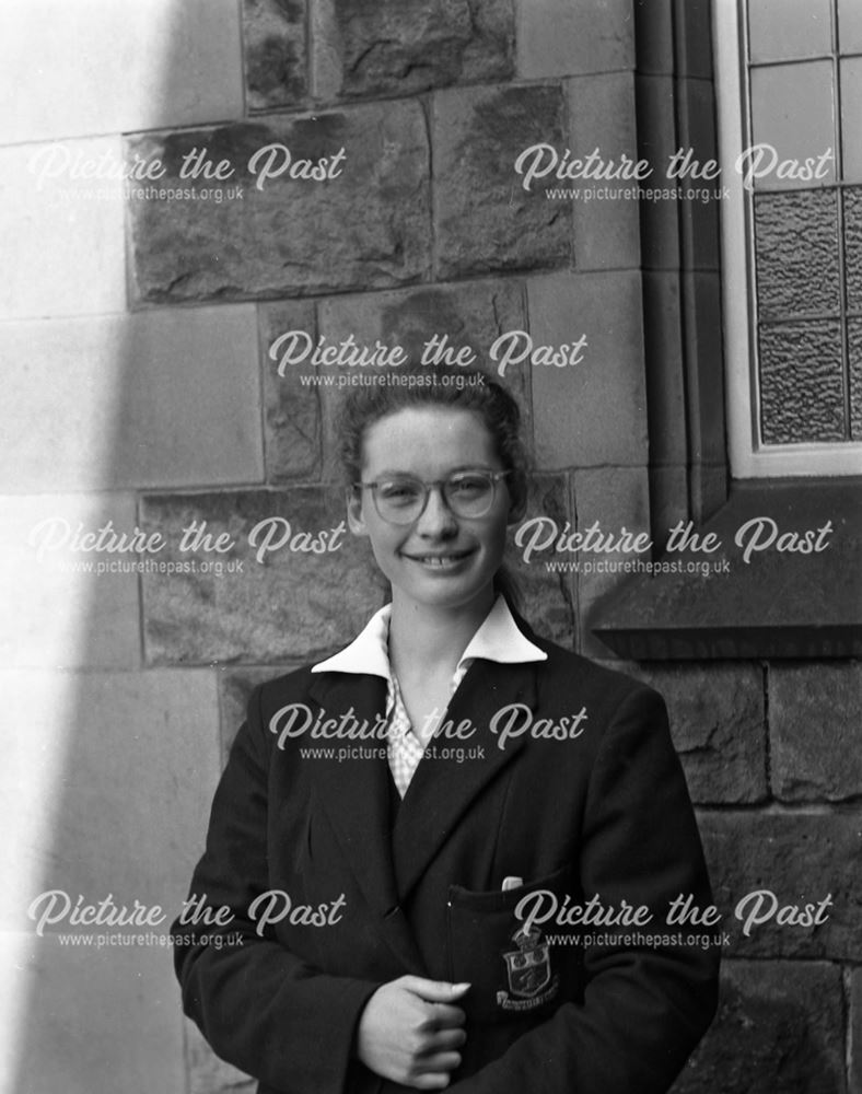 Portrait of Unknown Pupil, Herbert Strutt School, Derby Road, Belper, c 1960s