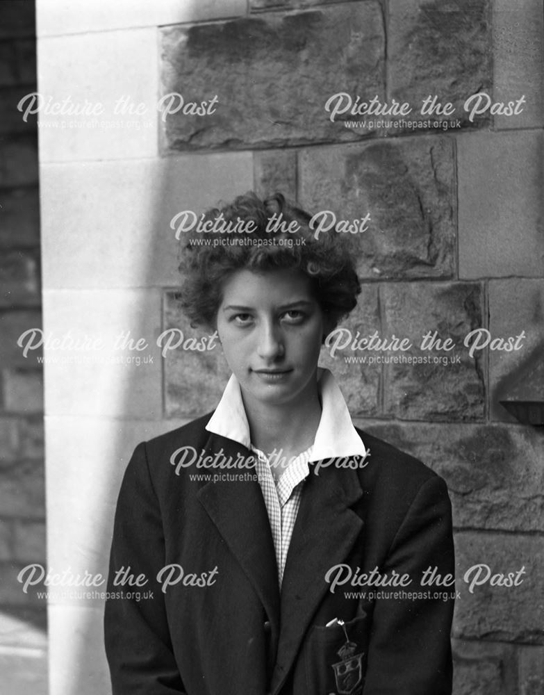 Portrait of Unknown Pupil, Herbert Strutt School, Derby Road, Belper, c 1960s