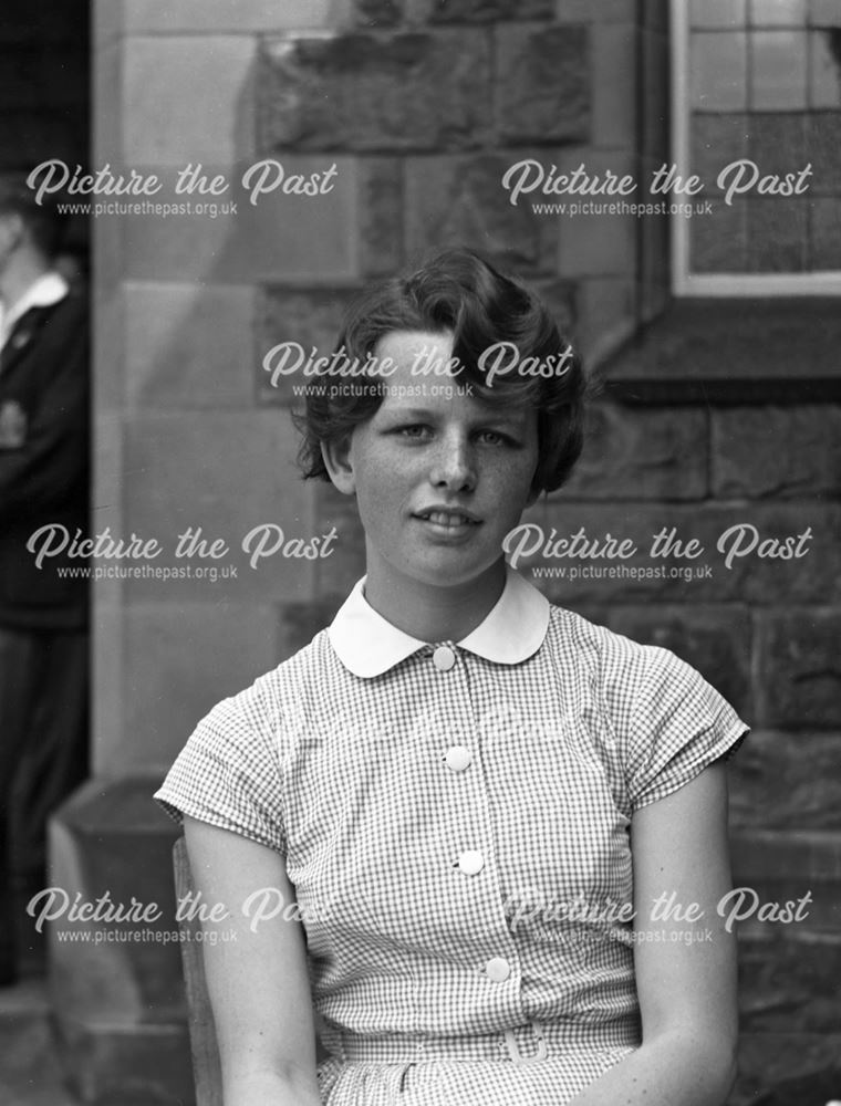 Portrait of Unknown Pupil, Herbert Strutt School, Derby Road, Belper, c 1960s