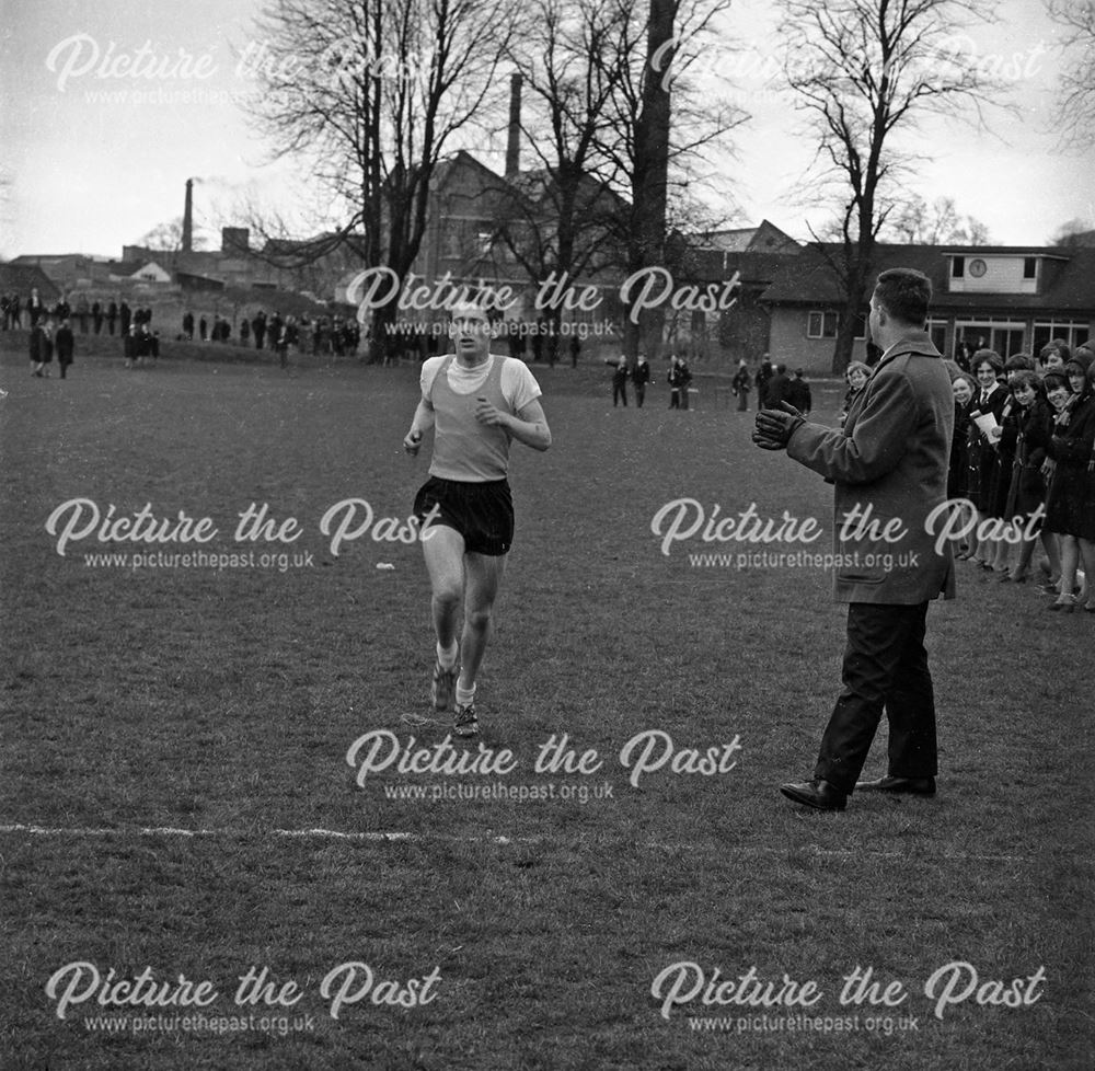 Sports Day, Herbert Strutt School, Derby Road, Belper, 1960s