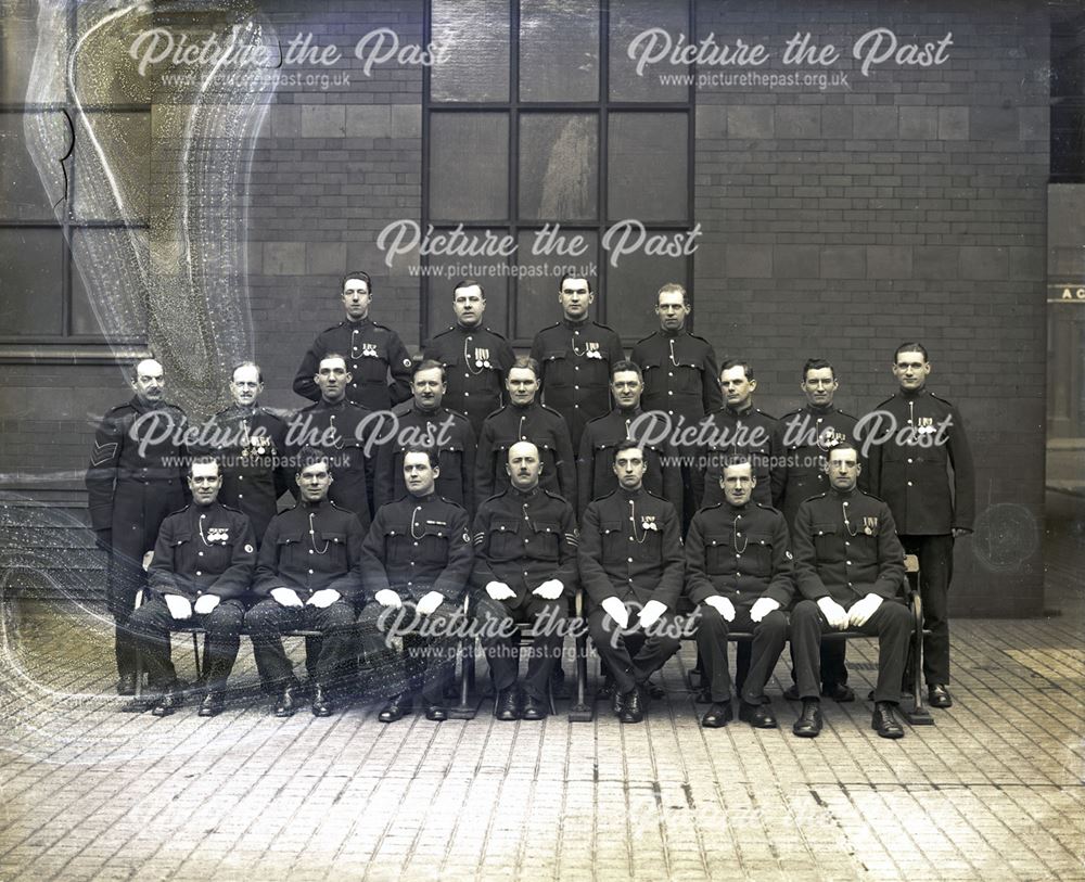 Group Police Photograph, Buxton?, 1920s