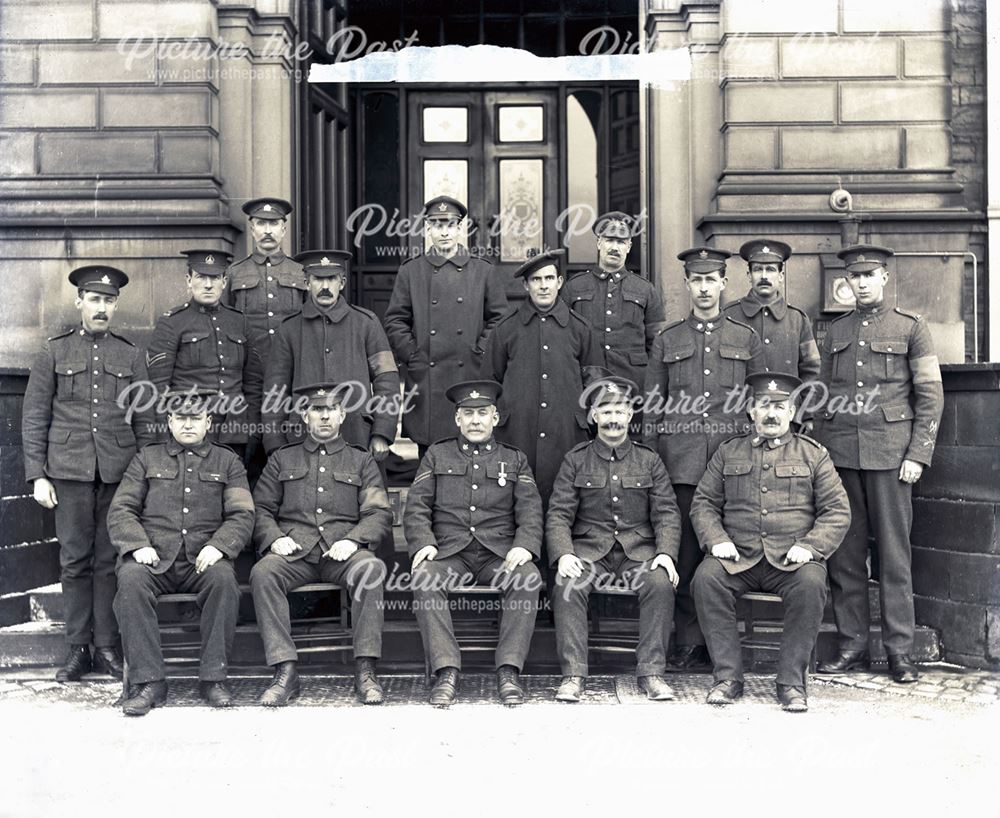 Group Police Photograph, Chapel-en-Le-Frith 1920s