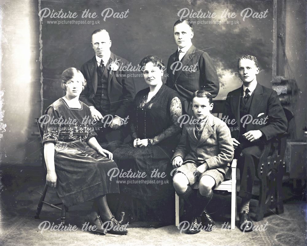 Family Portrait, Buxton?, c 1920s