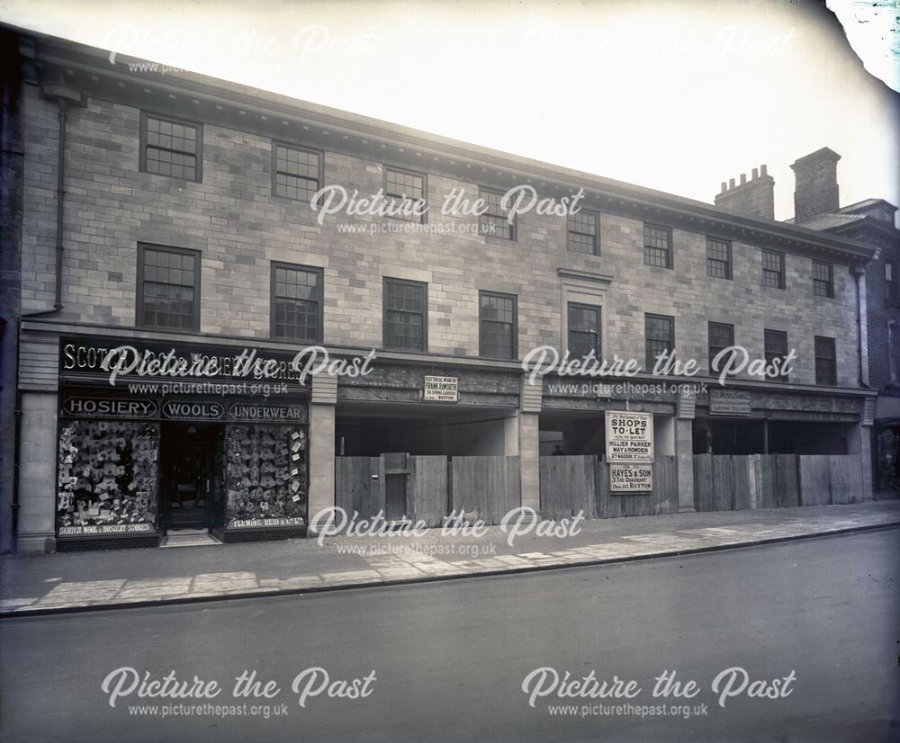 Scotch Wool and Hosiery Stores and Empty Units, Buxton, c 1910s
