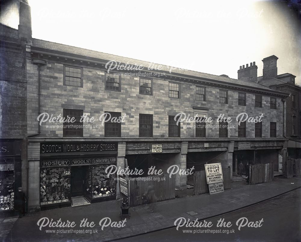 Scotch Wool and Hosiery Stores and Empty Units, Buxton, c 1910s