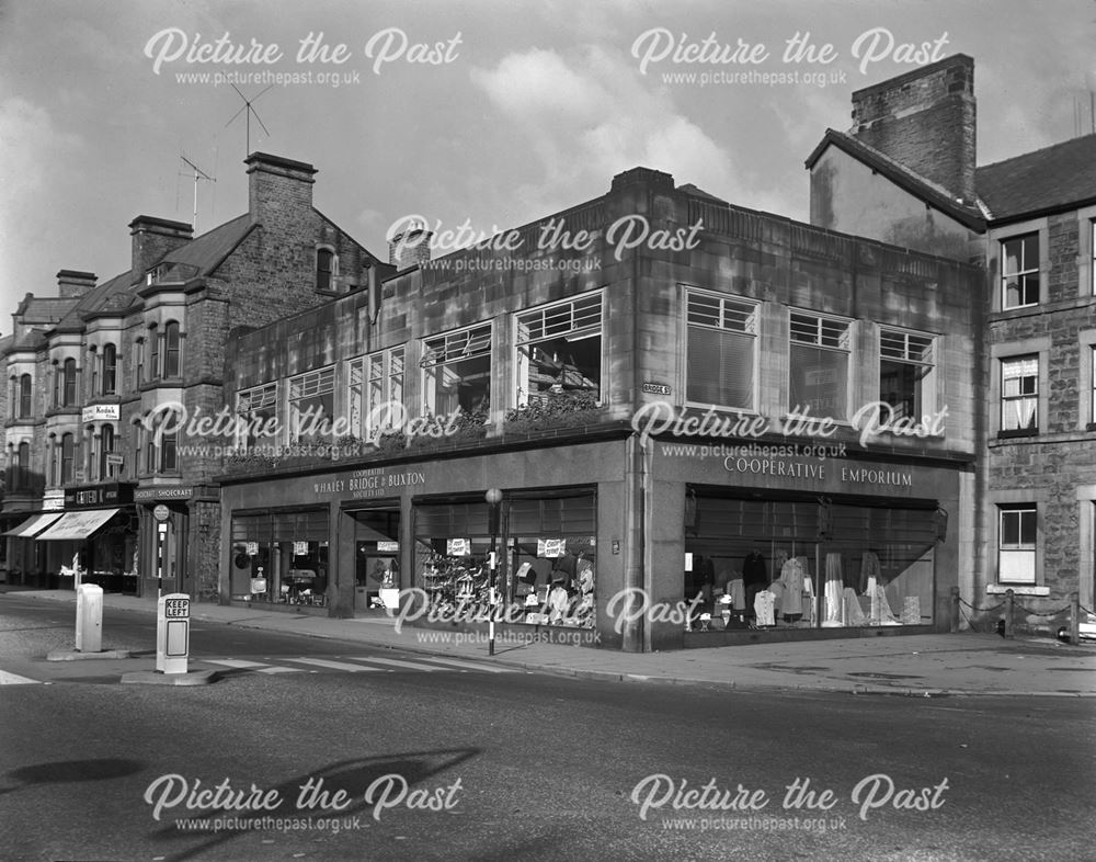 Whaley Bridge and Buxton Cooperative Society, Buxton, c 1975