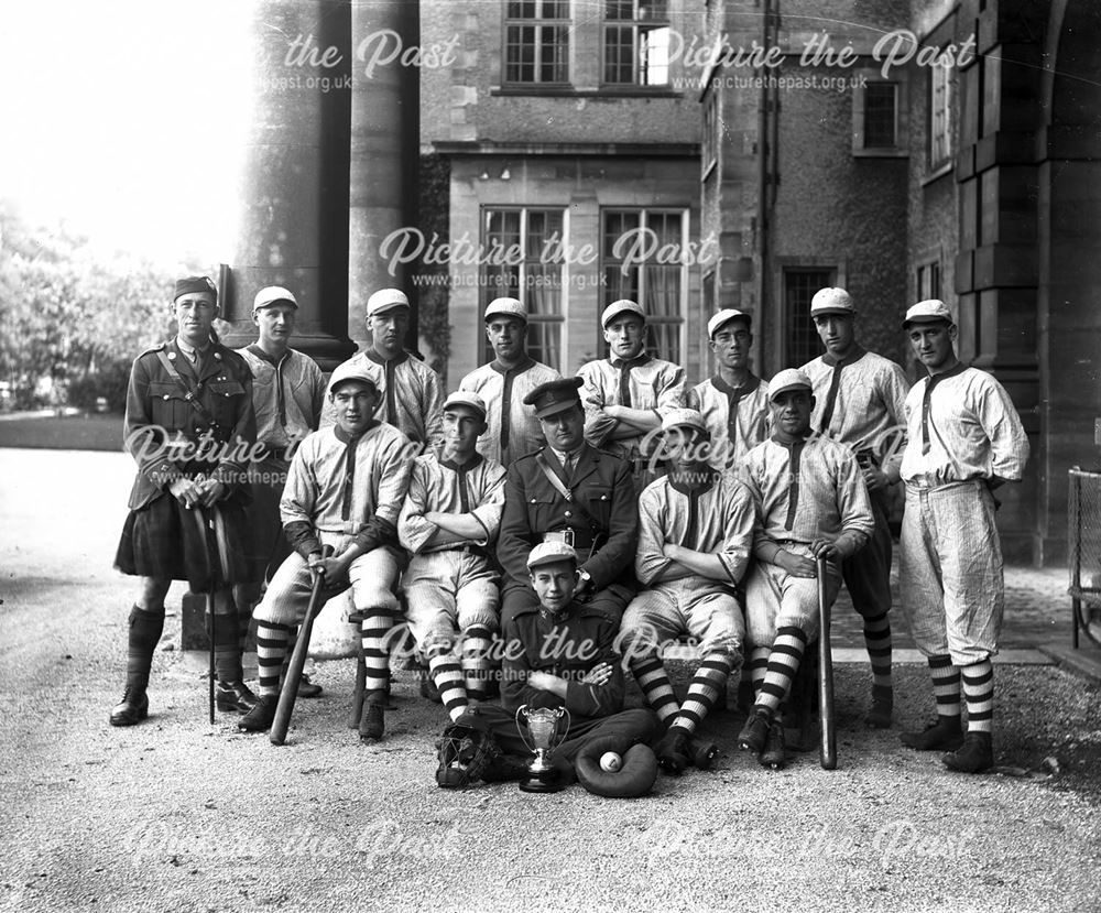 Unknown Baseball/Softball Team, Buxton, c 1920s