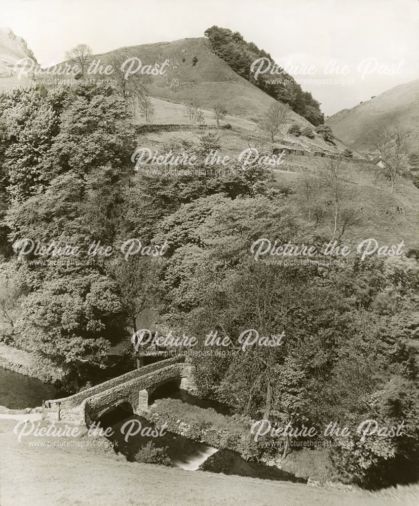 Viator's Bridge, River Dove, Milldale, c 1900