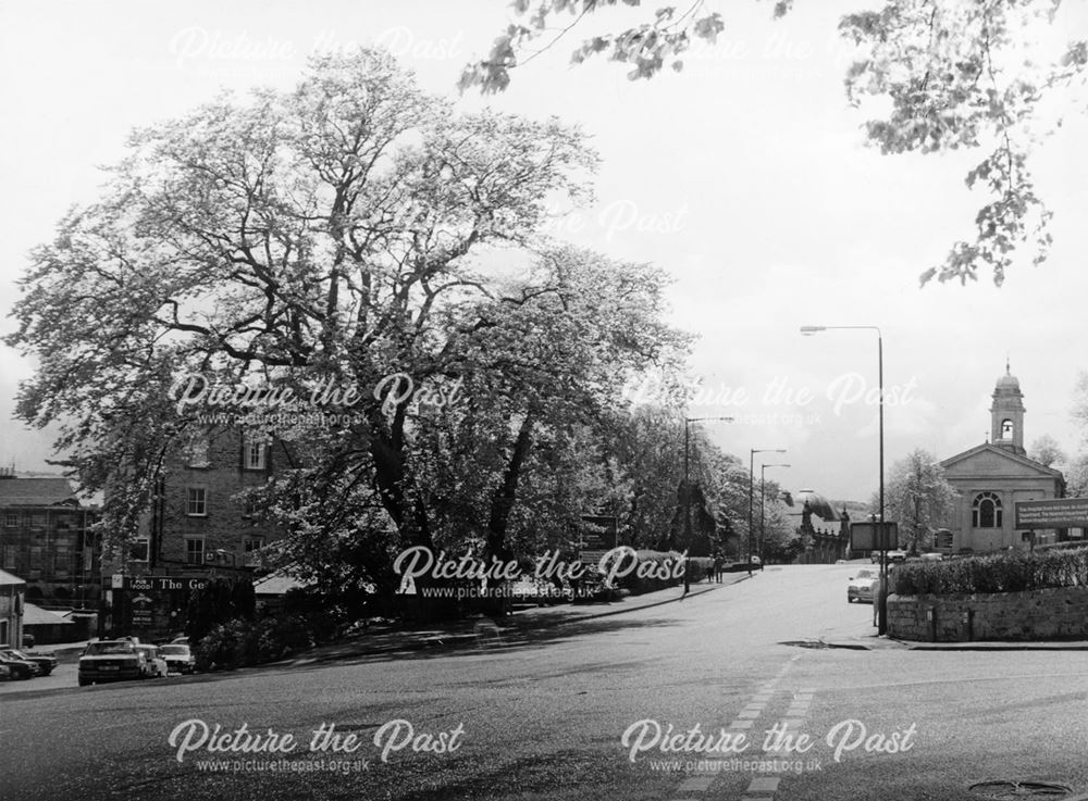 Bottom of Devonshire Road, looking at St. John's Church