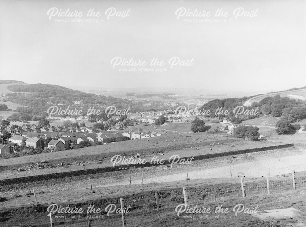 View of Buxton from Burbage