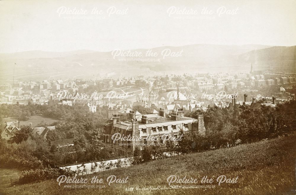 Buxton from Corbar Hill