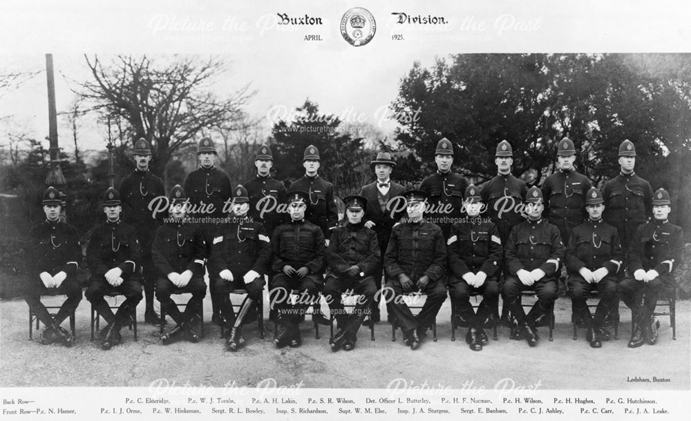 Buxton Police Division, 1925