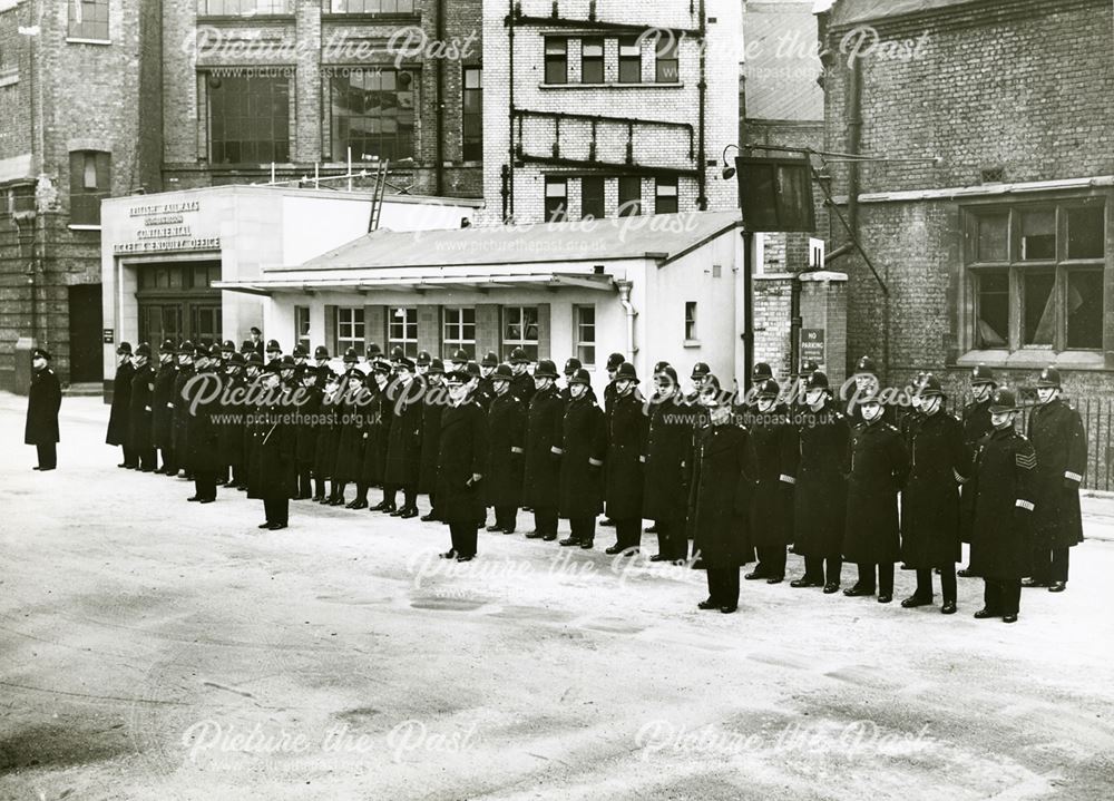 British Transport Constabulary, Waterloo Station, London, 1950