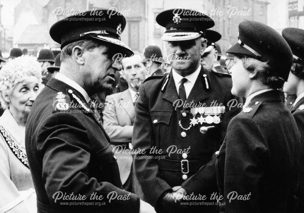 Derby Borough Police during HM Inspections, Derby, 1963