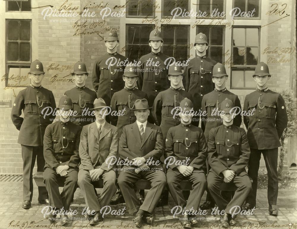 Probationers at the end of thier Training, Ripley,  1922