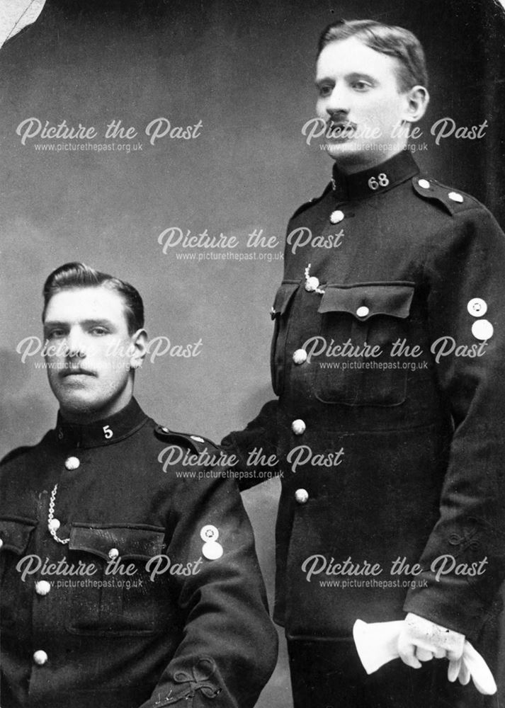 Special Constable 68 Watson and Special Constable 5, Derby, c 1920