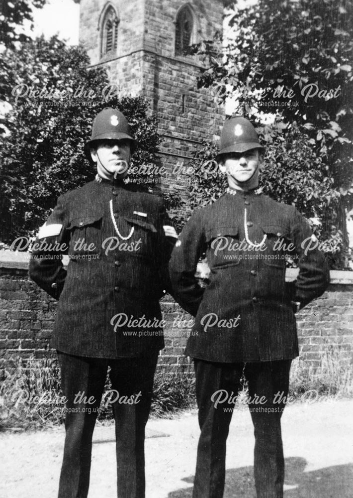 PC William Sheffield and Sgt L. Wain