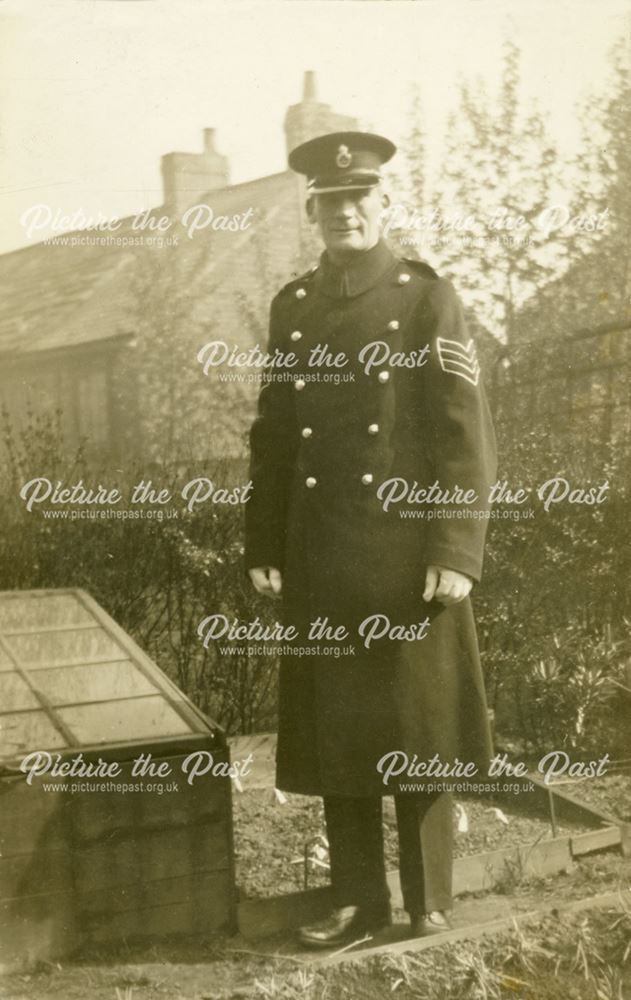 Sergeant Hurst, Derby Borough Police, Derby, c 1940s