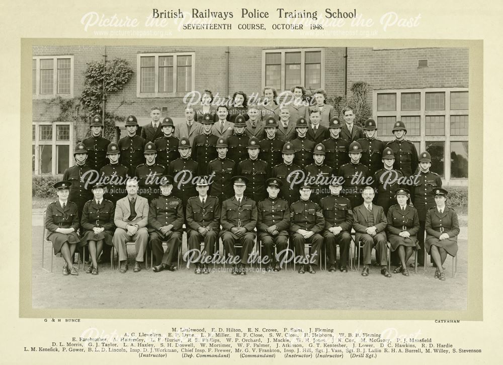 British Railways Police Training School, Derby, 1948