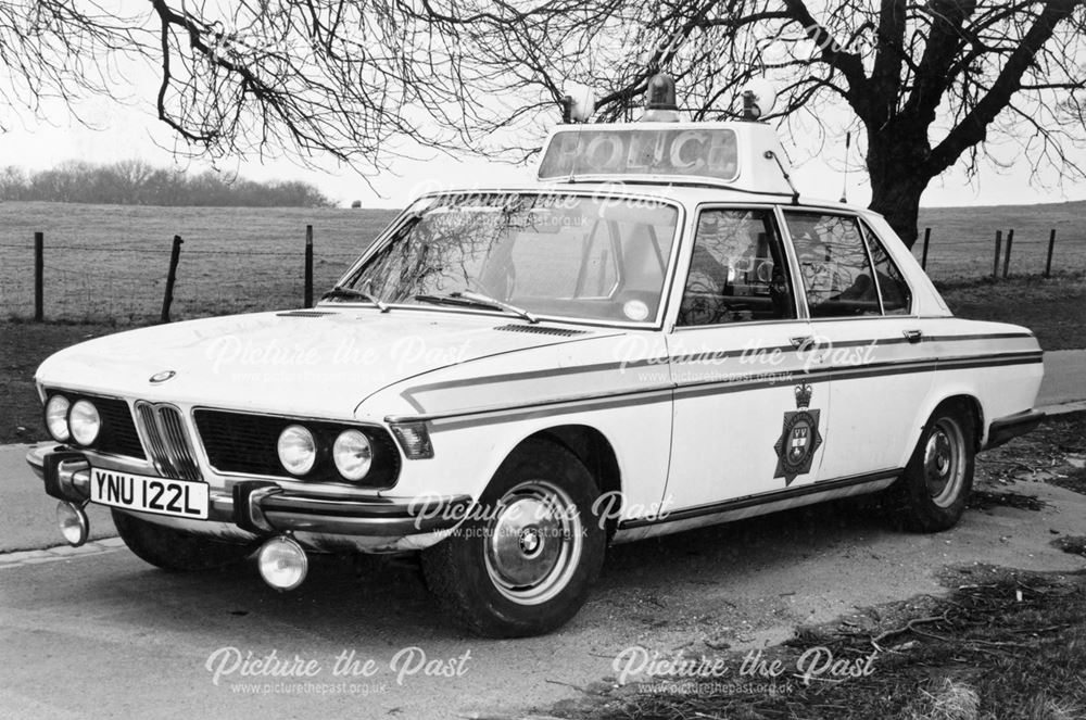 BMW 5 Series Police Car, Derby, 1973