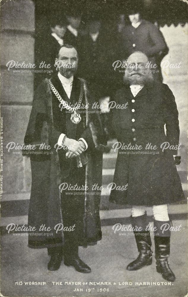 Mayor of Newark and Eighth Lord Harrington, Elvaston, 1906