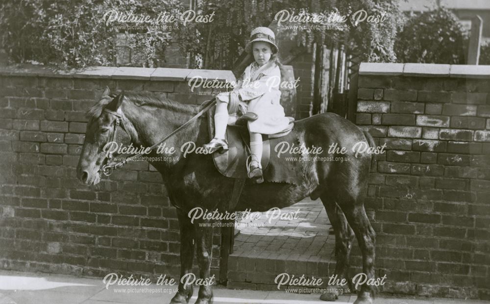 Portrait of Rosa Coxon as Child, Coventry, 1910s