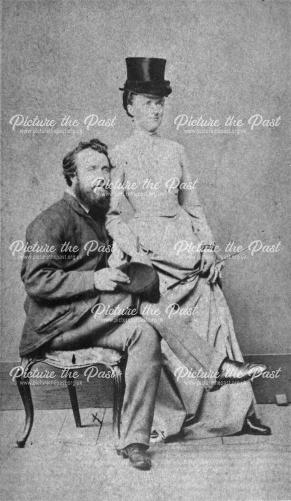 Lord and Lady Harrington of Elvaston, c 1870s