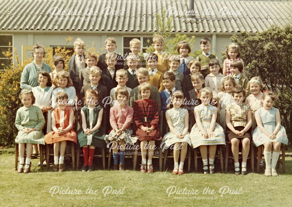 Class 1A, Brookfield School, Shirebrook - 1963-4